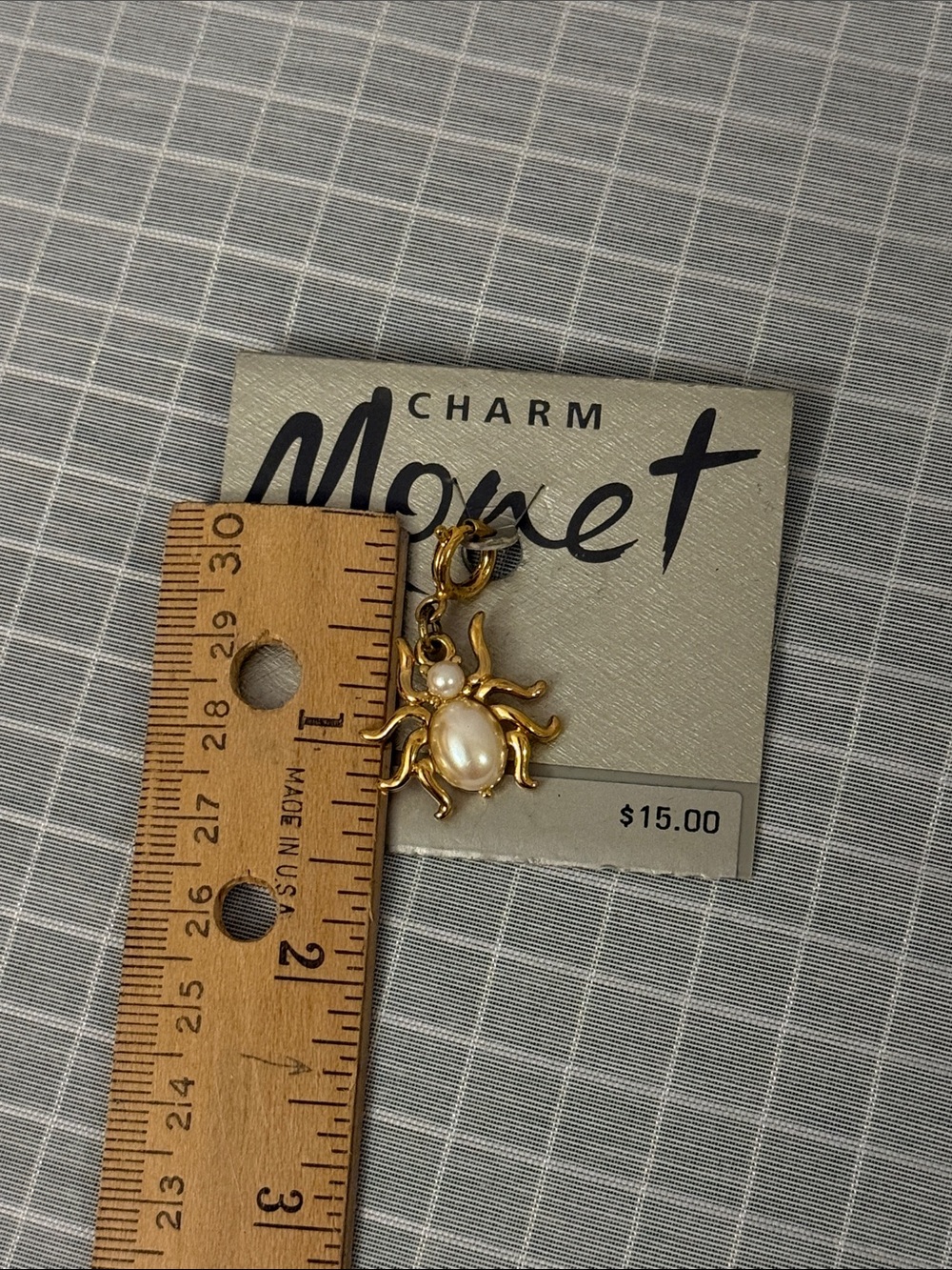 Monet Spider Charm - Picture 5 of 5